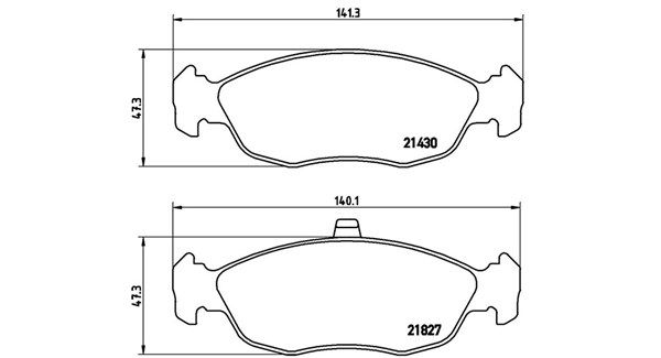 MAGNETI MARELLI Piduriklotsi komplekt,ketaspidur 363700461051